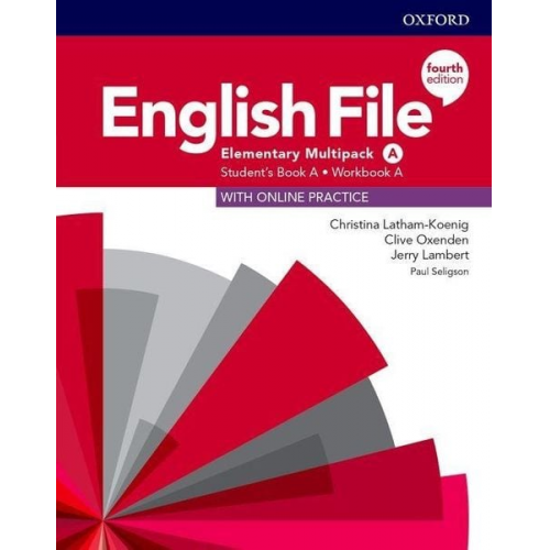 Christina Latham-Koenig Clive Oxenden Jerry Lambert - English File: Elementary: Student's Book/Workbook Multi-Pack A