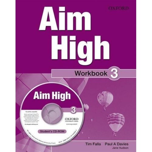 Paul A. Davies Tim Falla Jane Hudson - Aim High Level 3 Workbook + CD-ROM