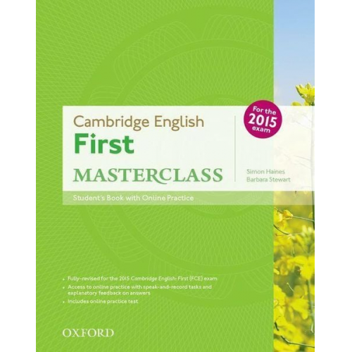 Simon Haines Barbara Stewart - Cambridge English: First Masterclass: Student's Book and Online Practice Pack