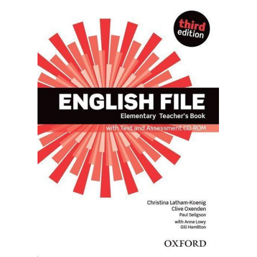 Christina; Oxenden  Clive Latham-Koenig - English File third edition: Elementary: Teacher's Book with