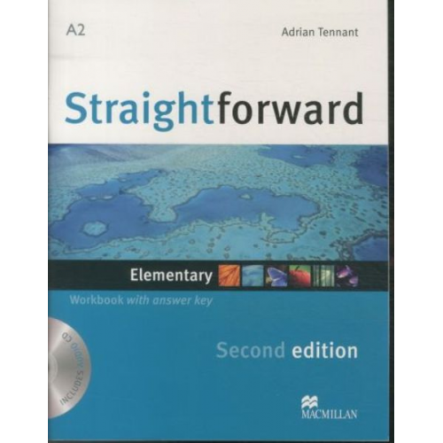 Adrian Tennant - Straightforward 2nd Edition Elementary Level Workbook with key & CD