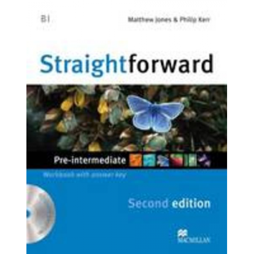 Matthew Jones Philip Kerr - Straightforward 2nd Edition Pre-Intermediate Level Workbook with key & CD Pack