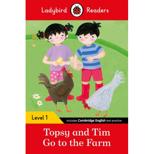 Jean Adamson Ladybird - Ladybird Readers Level 1 - Topsy and Tim - Go to the Farm (ELT Graded Reader)