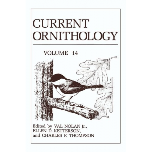 Val Nolan Jr. Ellen D. Ketterson Charles F. Thompson - Current Ornithology