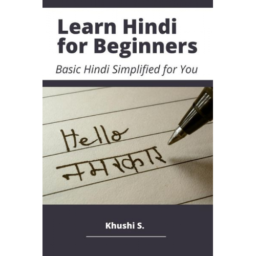 Khushi S. - Learn Hindi for Beginners - Basic Hindi Simplified for You