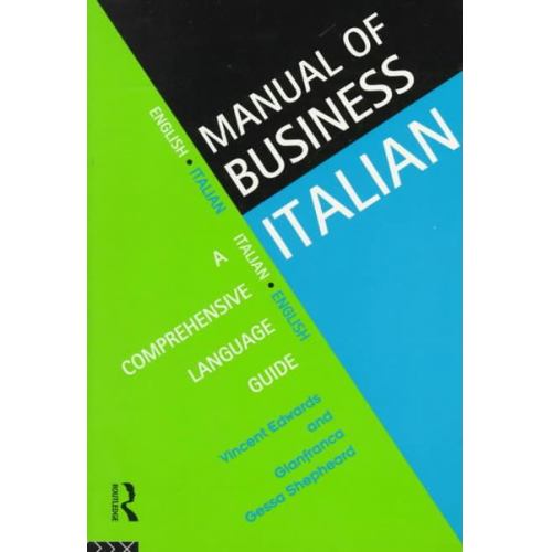 Vincent Edwards Gianfranca Gessa Shepheard - Manual of Business Italian