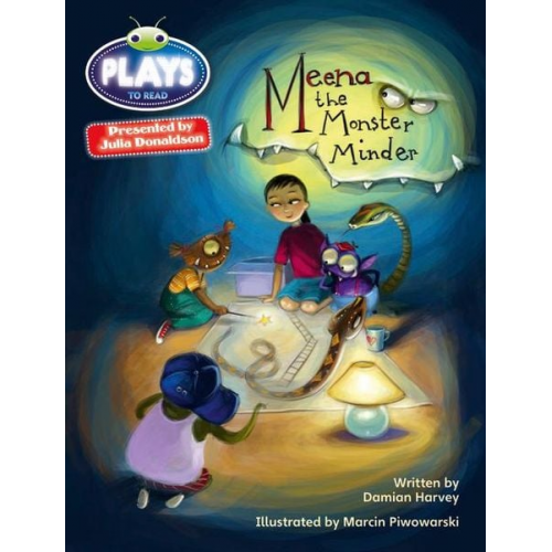 Damian Harvey - Bug Club Julia Donaldson Plays Grey/3A-4C Meena the Monster Minder