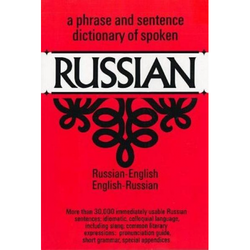 U. S. War Dept - Dictionary of Spoken Russian