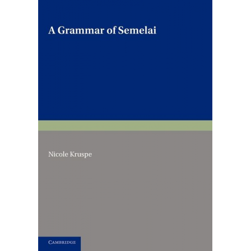 Nicole Kruspe - A Grammar of Semelai