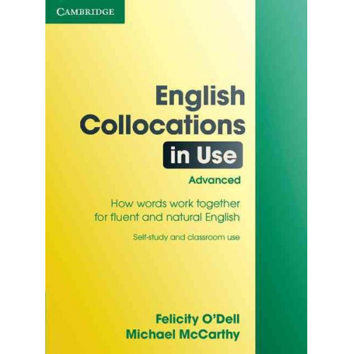 Michael; O'Dell  Felicity McCarthy - English collocations in advanced use