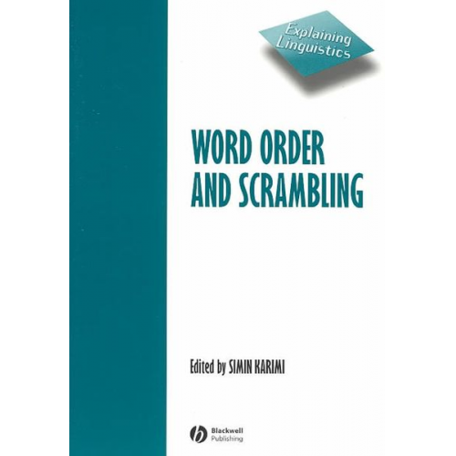 Simin (University of Arizona) Karimi - Word Order and Scrambling