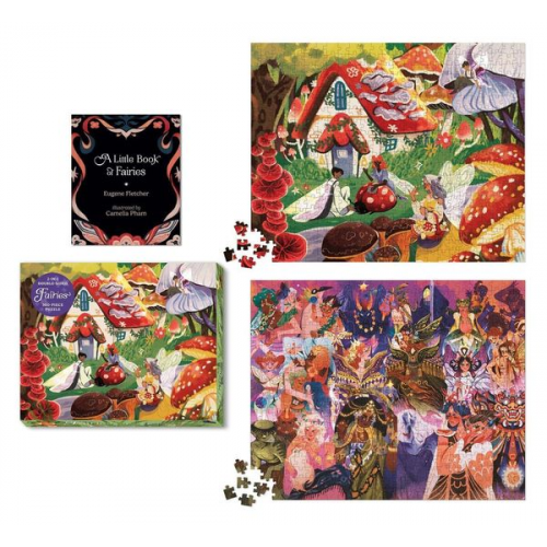 Fairies 2-In-1 Double-Sided 500-Piece Puzzle