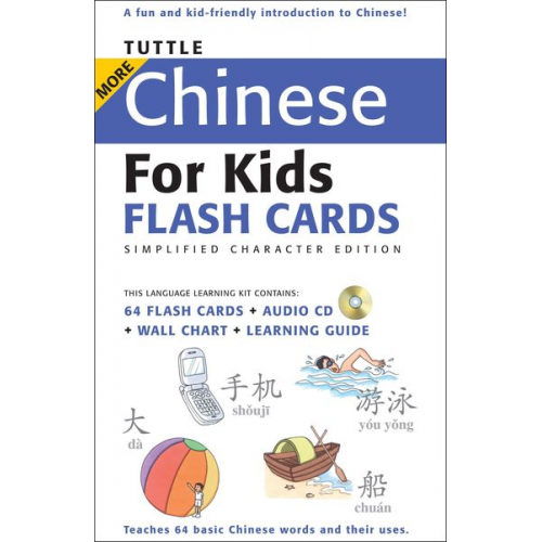 Tuttle More Chinese for Kids Flash Cards Simplified Edition