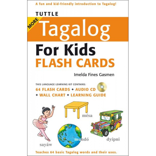 Imelda Fines Gasmen - Tuttle More Tagalog for Kids Flash Cards Kit