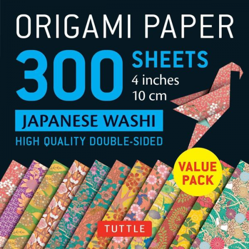 Origami Paper 300 Sheets Japanese Washi Patterns 4 (10 CM)