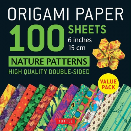 Origami Paper 100 Sheets Nature Patterns 6 (15 CM)