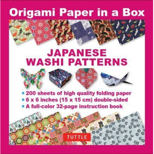 Origami Paper in a Box - Japanese Washi Patterns