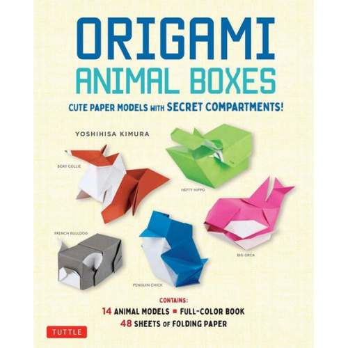 Origami Animal Boxes Kit