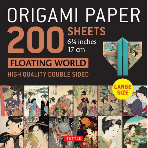 Origami Paper 200 Sheets Floating World 6 3/4 (17 CM)