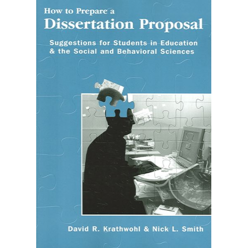 David Krathwohl Nick L. Smith - How to Prepare a Dissertation Proposal