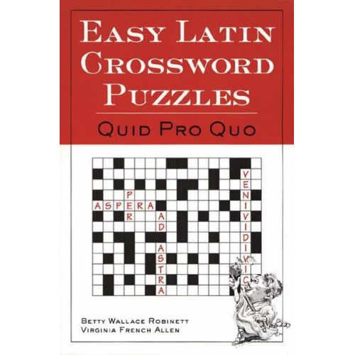 Betty Wallace Robinett Virginia French Allen - Easy Latin Crossword Puzzles