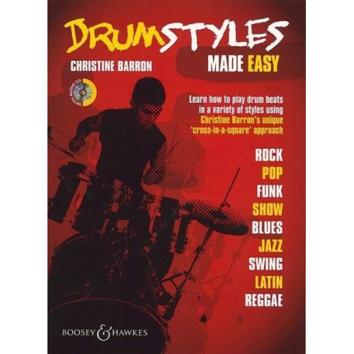 Christine Barron - Drum Styles Made Easy [With CD (Audio)]