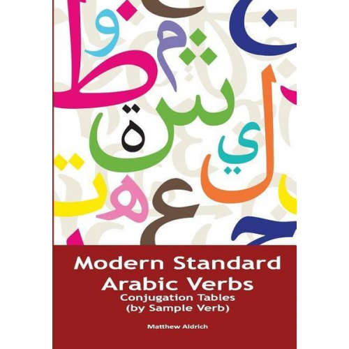 Matthew Aldrich - Modern Standard Arabic Verbs