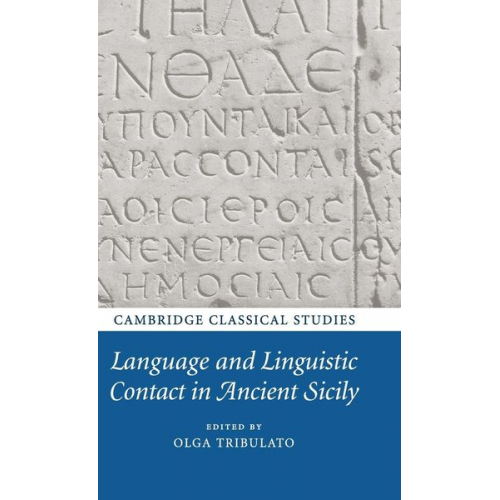 Olga (Universita Degli Studi DI Venezia Tribulato - Language and Linguistic Contact in Ancient Sicily