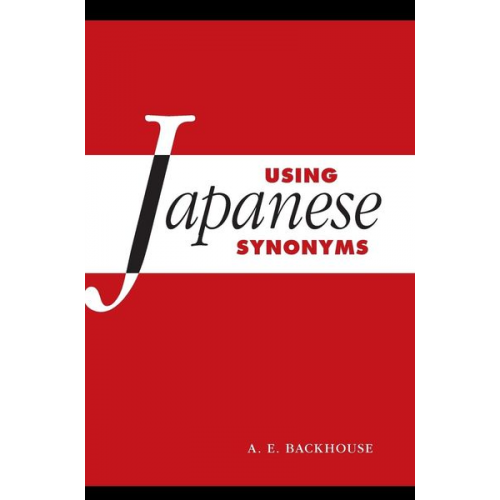 A. E. Backhouse - Using Japanese Synonyms