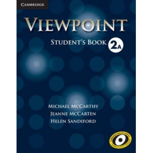 Michael McCarthy Jeanne McCarten Helen Sandiford - Viewpoint Level 2 Student's Book A