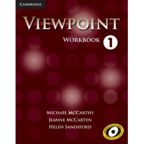 Michael McCarthy Jeanne McCarten Helen Sandiford - Viewpoint Level 1 Workbook