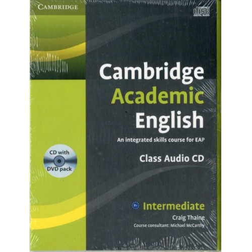 Craig Thaine - Cambridge Academic English B1+ Intermediate Class Audio CD and DVD Pack