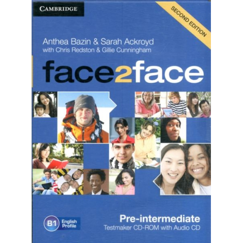 Anthea Bazin Sarah Ackroyd - Face2face Pre-Intermediate Testmaker CD-ROM and Audio CD