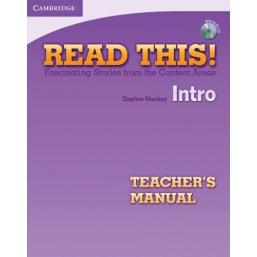 Daphne Mackey - Read This! Intro Teacher's Manual with Audio CD