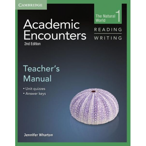 Jennifer Wharton - Academic Encounters Level 1