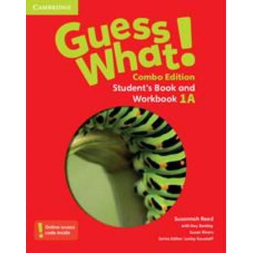 Susannah Reed - Guess What! Level 1 Student's Book and Workbook a with Online Resources Combo Edition