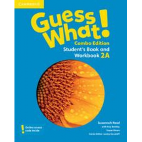 Susannah Reed - Guess What! Level 2 Student's Book and Workbook a with Online Resources Combo Edition