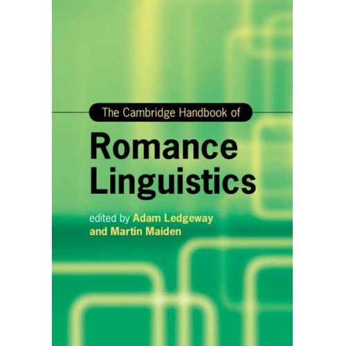 Adam (University of Cambridge) Maiden  M. Ledgeway - The Cambridge Handbook of Romance Linguistics