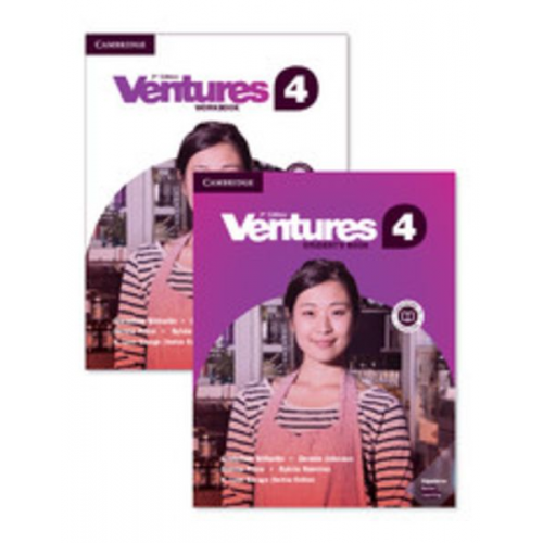 Gretchen Bitterlin Dennis Johnson Donna Price Sylvia Ramirez - Ventures Level 4 Value Pack