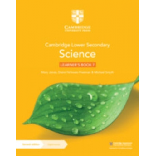 Mary Jones Diane Fellowes-Freeman Michael Smyth - Cambridge Lower Secondary Science Learner's Book 7 with Digital Access (1 Year)