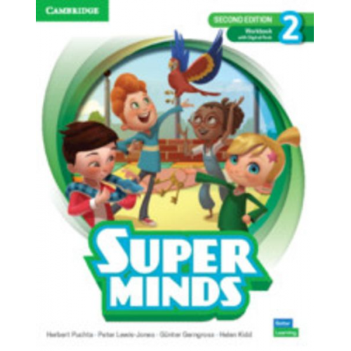 Herbert Puchta Peter Lewis-Jones Günter Gerngross Helen Kidd - Super Minds Level 2 Workbook with Digital Pack British English