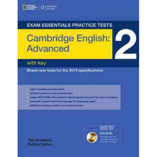 Tom Bradbury Eunice Yeates - Exam Essentials Practice Tests: Cambridge English Advanced 2 with Key and DVD-ROM