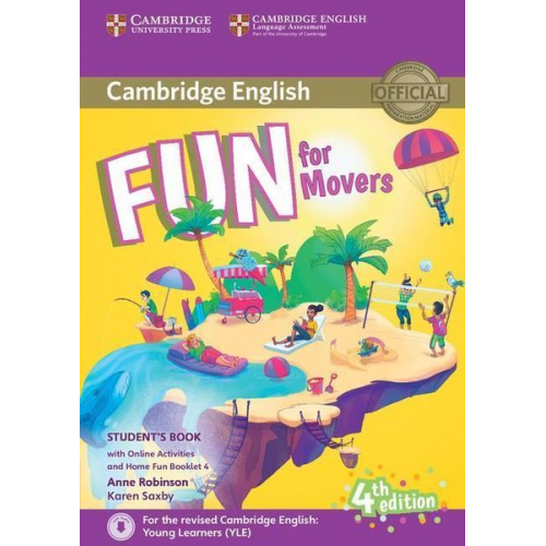 Anne Robinson Karen Saxby - Fun for Movers, Student's Book