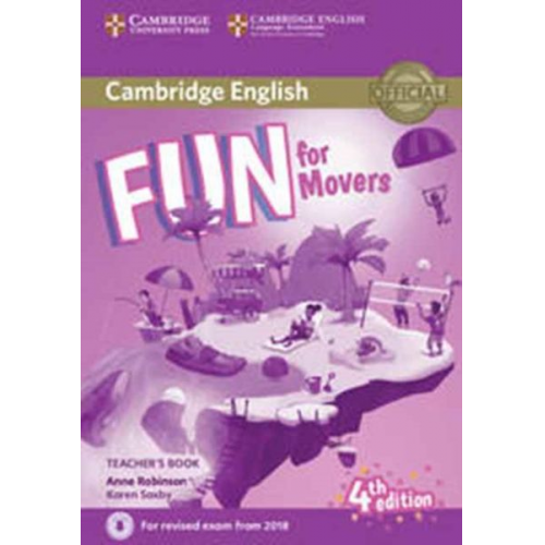 Anne Robinson Karen Saxby - Fun for Movers Teacher's Book with Downloadable Audio