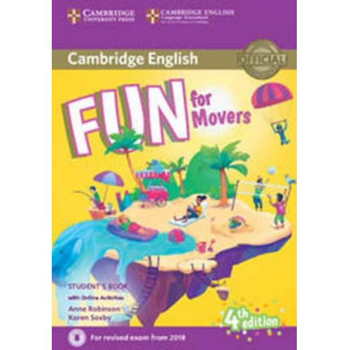 Anne Robinson Karen Saxby - Fun for Movers Student's Book with Online Activities with Audio