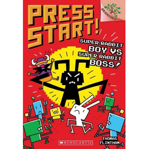 Thomas Flintham - Super Rabbit Boy vs. Super Rabbit Boss!: A Branches Book (Press Start! #4)