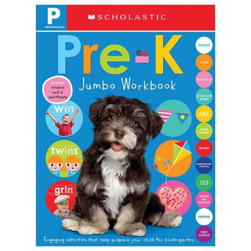 Scholastic - Pre-K Jumbo Workbook: Scholastic Early Learners (Jumbo Workbook)