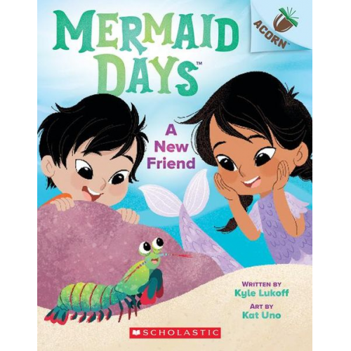 Kyle Lukoff - A New Friend: An Acorn Book (Mermaid Days #3)