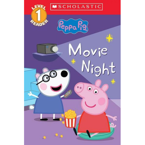 Scholastic - Movie Night (Peppa Pig: Scholastic Level 1 Reader #13)