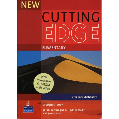 Frances Eales Peter Moor Sarah Cunningham - New Cutting Edge Elementary Students Book and CD-Rom Pack